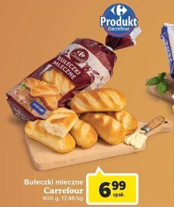 Carrefour Carrefour Bułeczki mleczne 400 g oferta