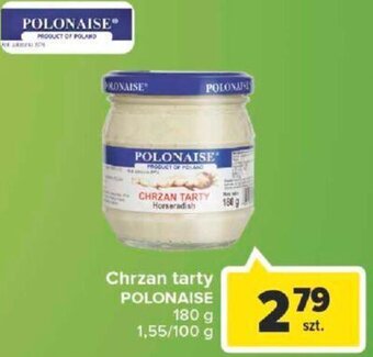 Carrefour Polonaise chrzan tarty 180 g oferta