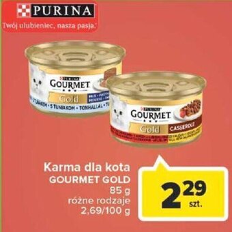 Carrefour Gourmet Gold Karma dla kota 85 g oferta