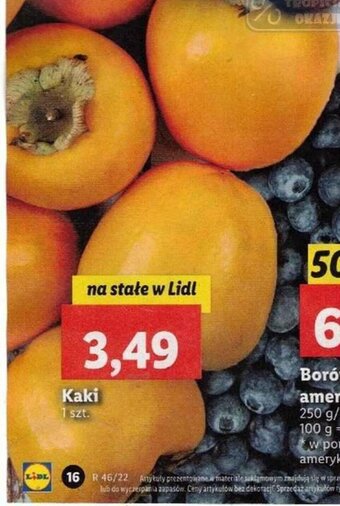 Lidl Kaki oferta