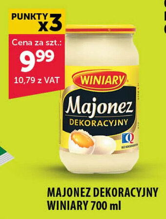 Eurocash Winiary, majonez dekoracyjny, 700ml oferta