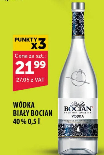Wódka biały bocian, 40%, 0,5l