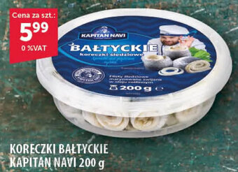 Eurocash Kapitan navi, koreczki bałtyckie, 200g oferta