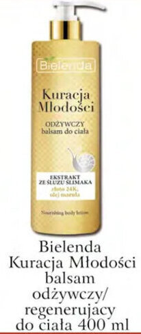 ADEKS Bielenda kuracja młodości balsam odżywczy/regenerujący do ciała 400ml oferta
