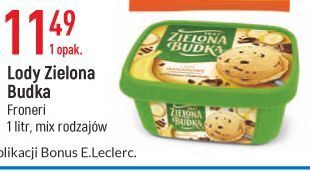 E.Leclerc Lody bakaliowe z kawałkami bakalii zielona budka oferta