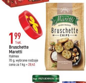 Bruschetta grzyby w śmietanie maretti bruschette