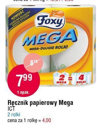 E.Leclerc Ręcznik kuchenny foxy mega oferta