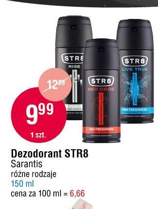 E.Leclerc Dezodorant str8 live true oferta