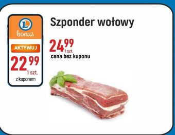 E.Leclerc Szponder wołowy oferta