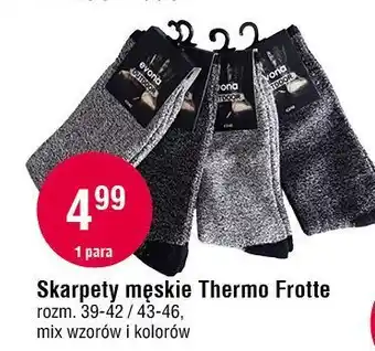 E.Leclerc Skarpety męskie thermo frotte raj-pol oferta