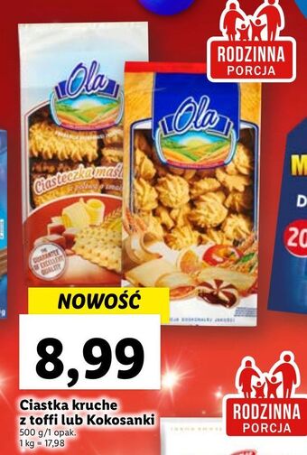 Ciastka kokosanki ola
