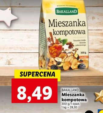 Lidl Mieszanka kompotowa bakalland oferta