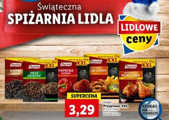 Lidl Przyprawa kebab-gyros xxl prymat oferta