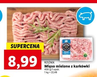 Lidl Mięso mielone wieprzowe rzeźnik codzienna dostawa oferta