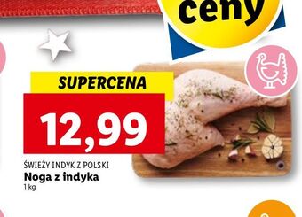Lidl Noga z indyka świeży indyk z polski oferta