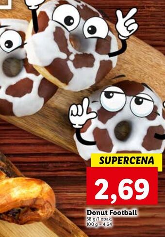Lidl Donut football oferta