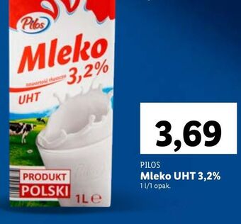 Lidl Mleko 3.2% pilos oferta