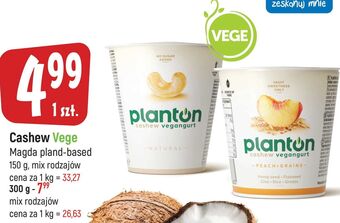 E.Leclerc Vegangurt z orzechów nerkowca natural planton oferta