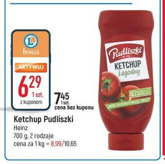 E.Leclerc Ketchup pikantny pudliszki oferta