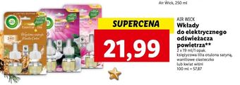 Lidl Wkład magnolia i kwiat wiśni air wick electric essential oils oferta