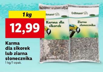 Lidl Karma dla sikorek erdtmann's oferta