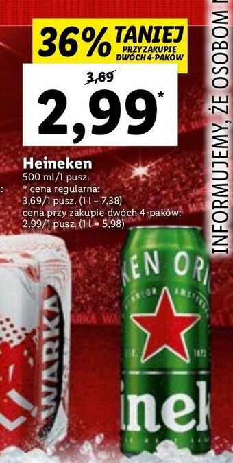 Piwo heineken