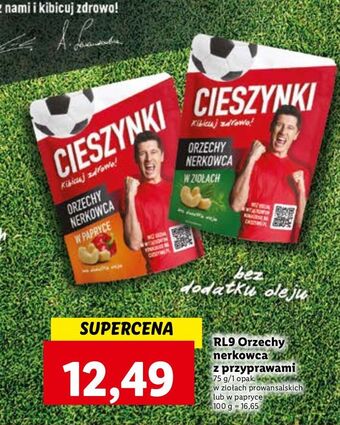 Lidl Orzechy nerkowca w ziołach rl9 oferta