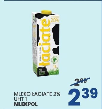 Wafelek Mleko Łaciate 2% 1l oferta