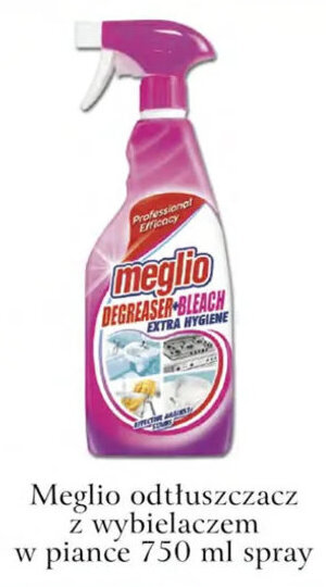 ADEKS Meglio odtłuszczacz z wybielaczem w piance 750ml spray oferta