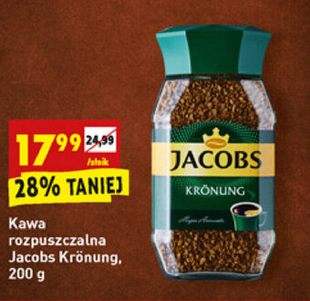 Biedronka Kawa rozpuszczalna Jacobs Kronung 200g oferta