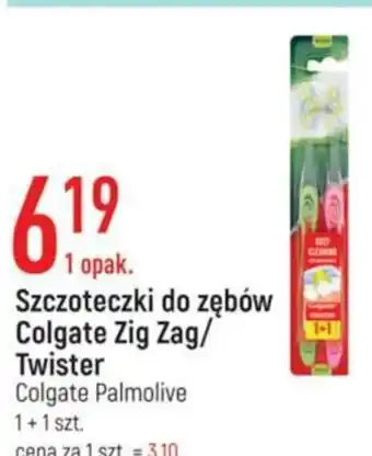 E.Leclerc Szczoteczka do zębów Colgate Zig Zag/Twister oferta