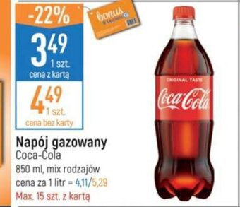 E.Leclerc Napój gazowany Coca-Cola 850ml oferta
