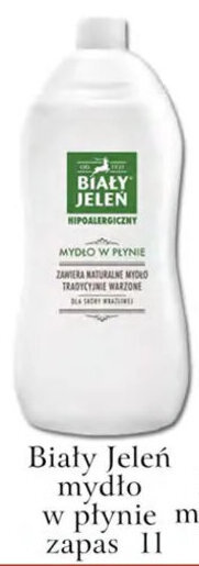 ADEKS pollena ostrzeszów biały jeleń mydło w płynie zapas 1l oferta