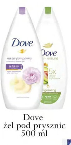 ADEKS unilever dove żel pod prysznic 500ml oferta