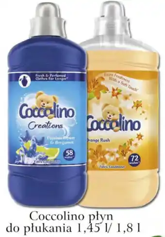 ADEKS unilever coccolino płyn do płukania 1,45l/1,8l oferta