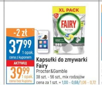 E.Leclerc Kapsułki do zmywarki Fairy oferta
