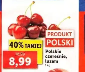 Lidl Polskie czereśnie 1kg oferta