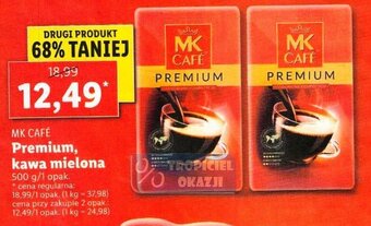 Lidl MK Cafe Premium kawa mielona 500g oferta