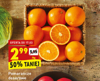 Biedronka Pomarańcze deserowe 1kg oferta