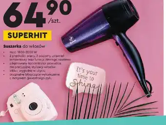 Biedronka Suszarka do włosów oferta