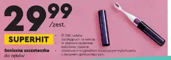Biedronka Soniczna szczoteczka do zębów oferta