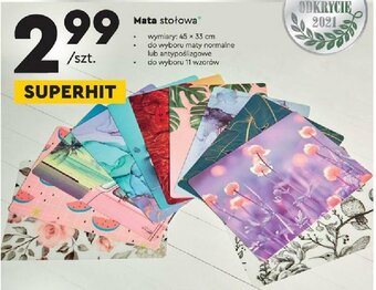 Biedronka Mata stołowa oferta