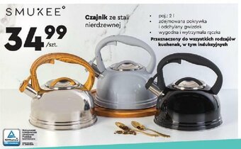Biedronka Czajnik ze stali nierdzewnej oferta