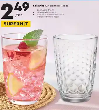 Biedronka Szklanka Glit Bormioli Rocco oferta