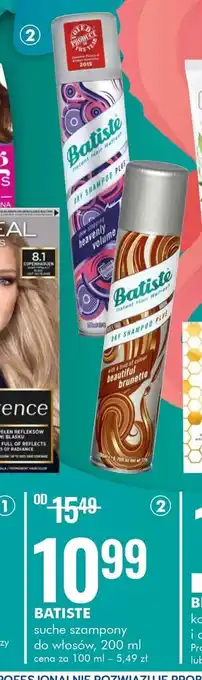 Batiste suche szampony do włosów 200ml