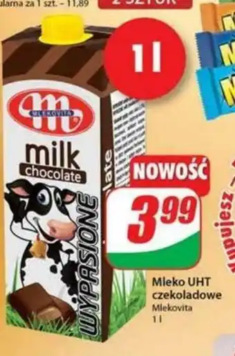 Dino Mleko UHT czekolada 1l oferta