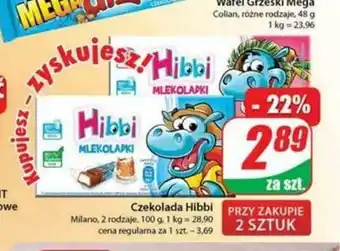 Dino Czekolada Hibbi 100g oferta