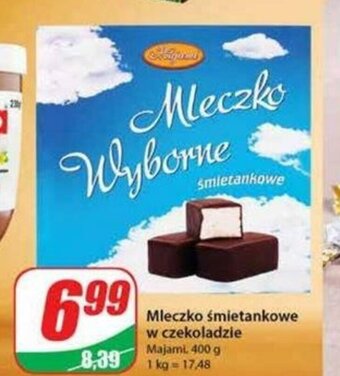 Dino Mleczko śmietankowe w czekoladzie 400g oferta