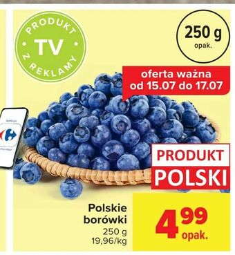 Carrefour Polskie borówki oferta