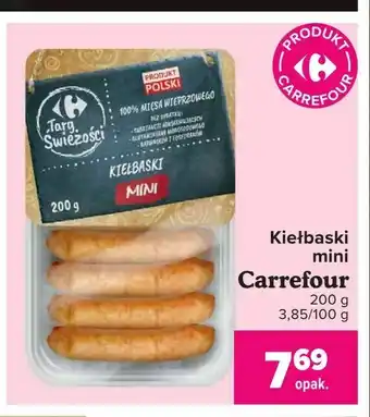Carrefour Kiełbaski mini oferta
